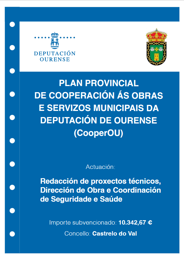 Redacción de proxectos técnicos, Dirección de Obra e Coordinación de Seguridade e Saúde