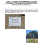 O Concello de Castrelo do Val, procedeu á obra de sinalización de benvida turística en diferentes estradas do concello.